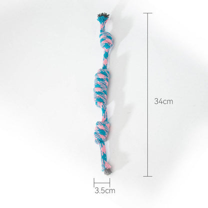 Durable Rope Dog Chew Toys For Small/Medium Dogs Training canrusupet