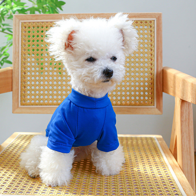 Dog Or Cat ClothesSolid color crewneck - canrusupet