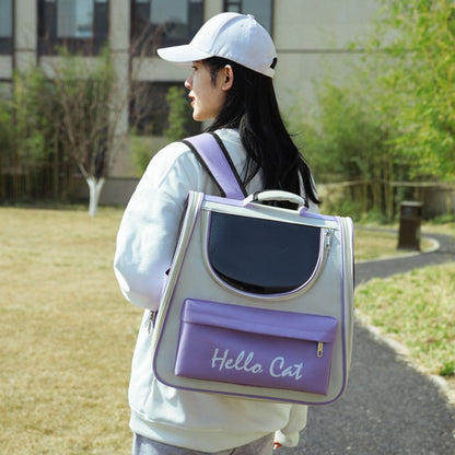 Comfortable Portable Pet Backpack - canrusupet