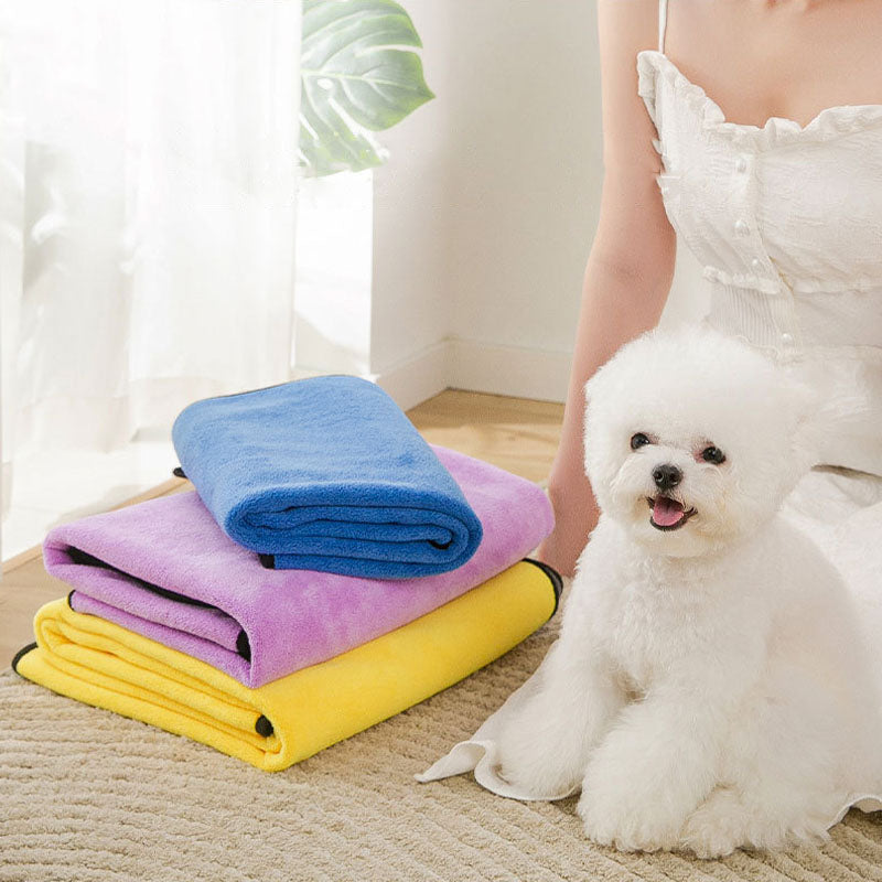 Quick Drying Dog Towel Bath Towel For Dogs Cats canrusupet