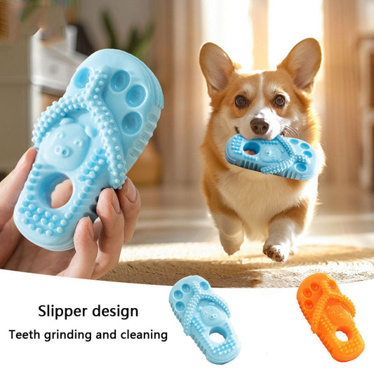 Interactive Chew-Proof Dog Toy Slipper For Small/Medium Dogs canrusupet
