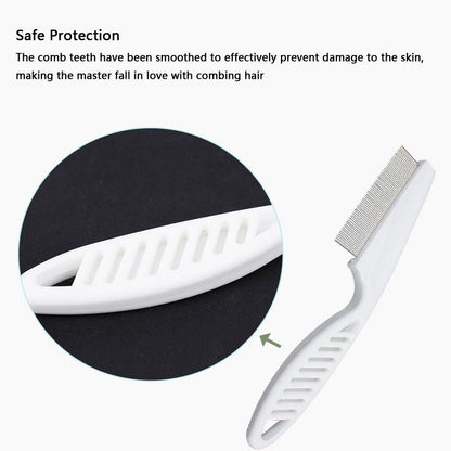 Stainless Steel Removing Fleas Dog Brush Apply To Pet canrusupet