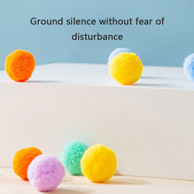 Interactive Cat Toys - Chew-Proof Plush Ball For Cats & Dogs canrusupet