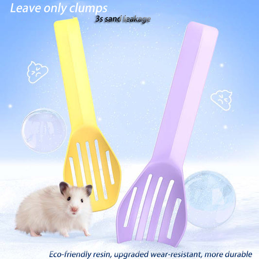 Hamster Bathroom Shovel Bath Room with Hourglass Shovel - canrusupet