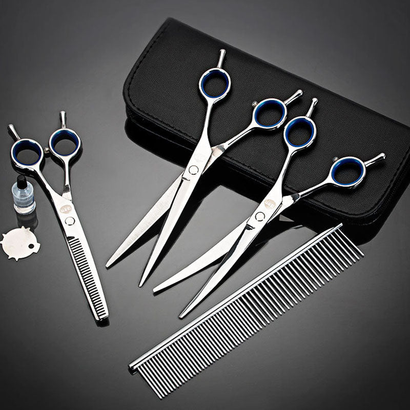 Professional Dog Grooming Scissors Hair Trimming Set canrusupet