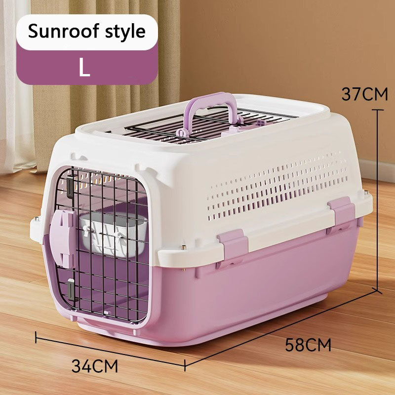Outdoors Pet Carrier For Cats & Dogs | Portable Travel Bag canrusupet