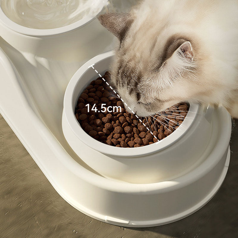 Integrated Drinking Bowl Dog Bowl For Cats Dogs canrusupet