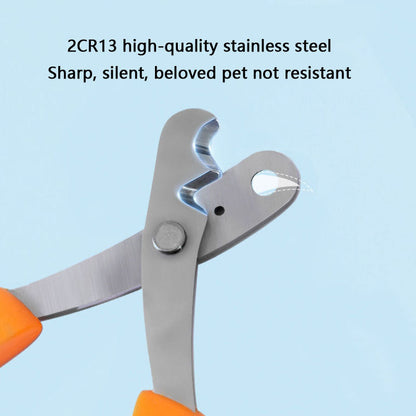 Novice Only Double Hole Nail Clippers For Cats Dogs canrusupet