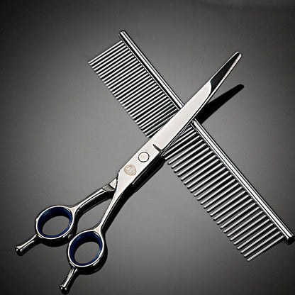 Professional Dog Grooming Scissors Hair Trimming Set canrusupet