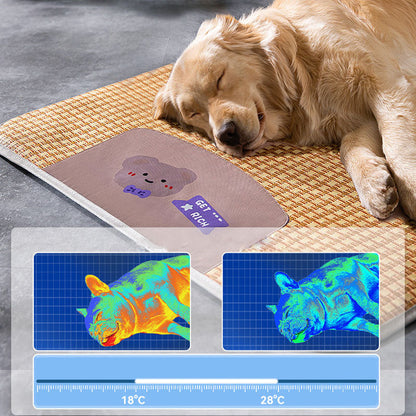 Spring And Summer Dog Cooling Mat For Dogs Cats canrusupet
