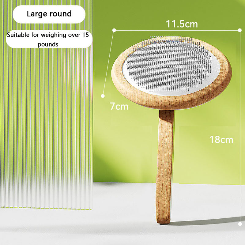 Air Cushion Comb Dog Brush With Woodiness For Cats Dogs canrusupet