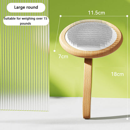 Air Cushion Comb Dog Brush With Woodiness For Cats Dogs canrusupet
