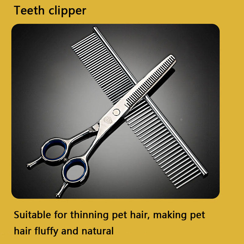 Professional Dog Grooming Scissors Hair Trimming Set canrusupet