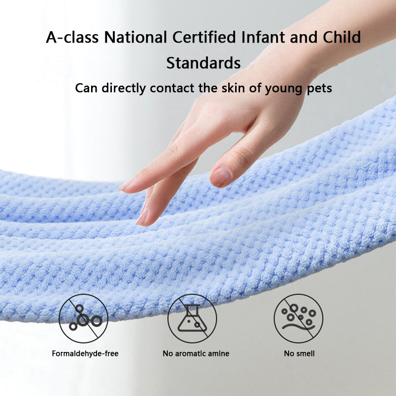 Quick Drying With Water Absorption Dog Towel Bath Towel canrusupet