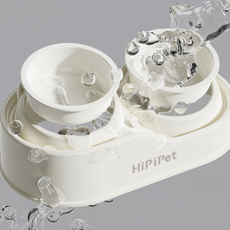 Integrated Drinking Bowl Dog Bowl For Cats Dogs canrusupet