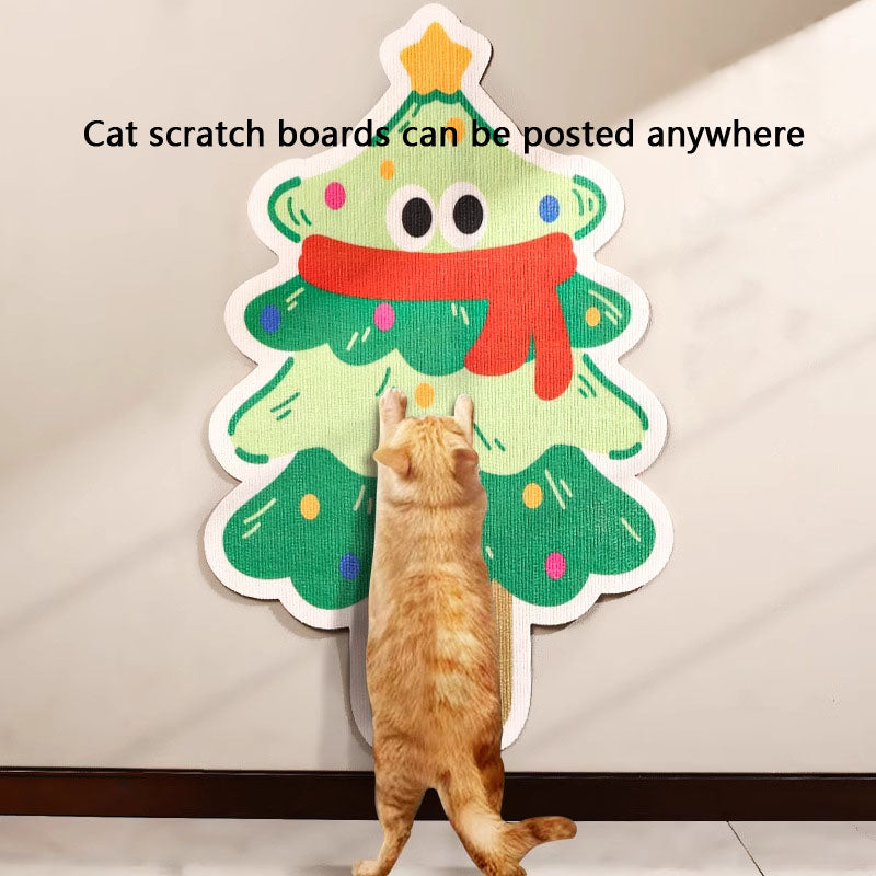 Vertical Wall-Mounted Cat Scratcher | Durable Protector canrusupet