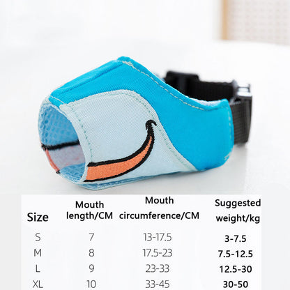 Adjustable Dog Muzzle Used For Large And Small Dogs canrusupet