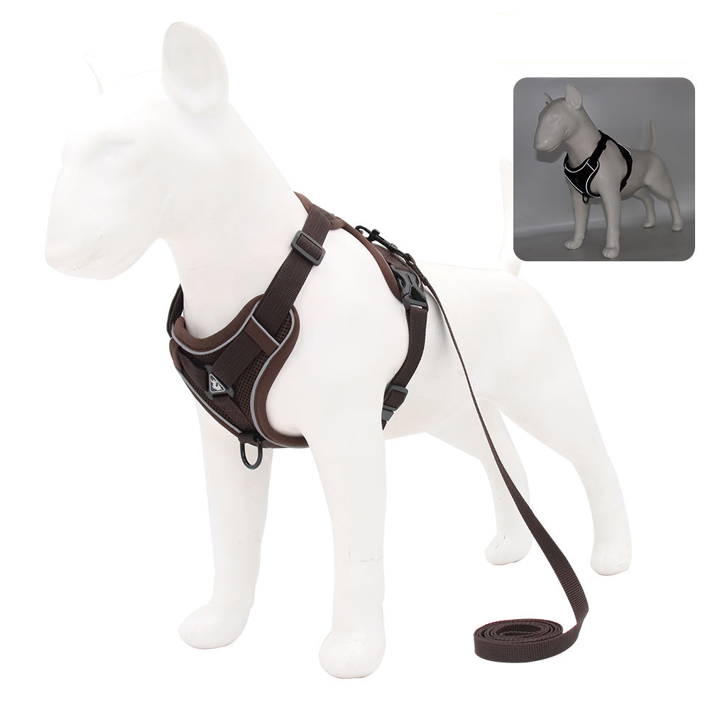 Dog  Pet back Reflective And Breathable - canrusupet