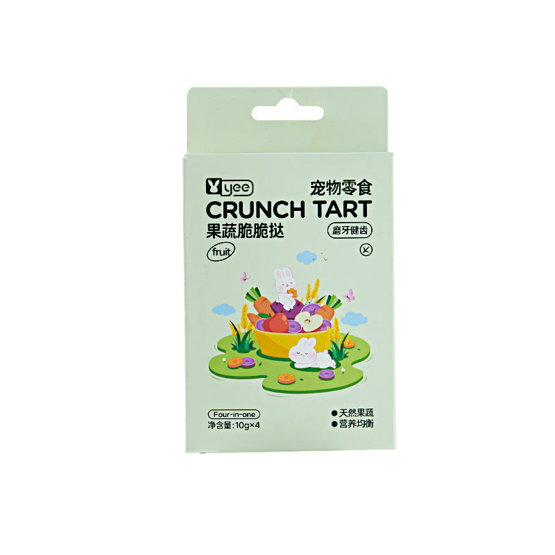 Rabbit Snack Fruit and Vegetable Crunchy Tart Teething