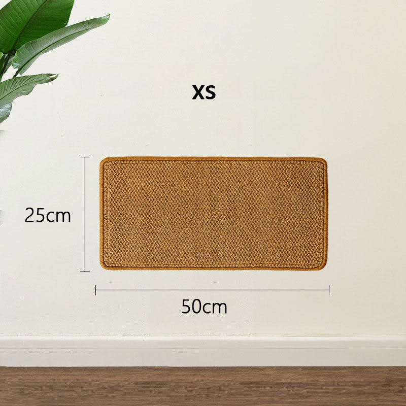 Cat Scratcher Pad - Sisal Mat For Sofa Protection & Cat Bed canrusupet
