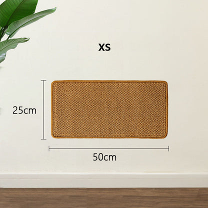Cat Scratcher Pad - Sisal Mat For Sofa Protection & Cat Bed canrusupet