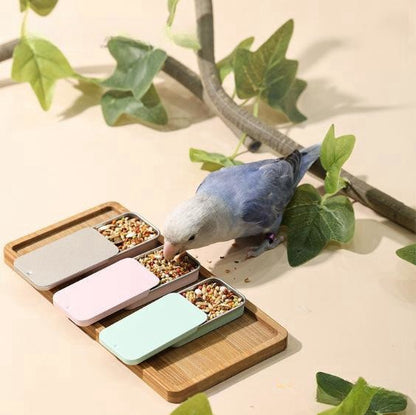 Bird Food Box Splash Proof - canrusupet