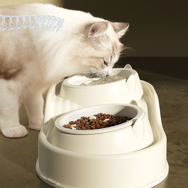 Integrated Drinking Bowl Dog Bowl For Cats Dogs canrusupet