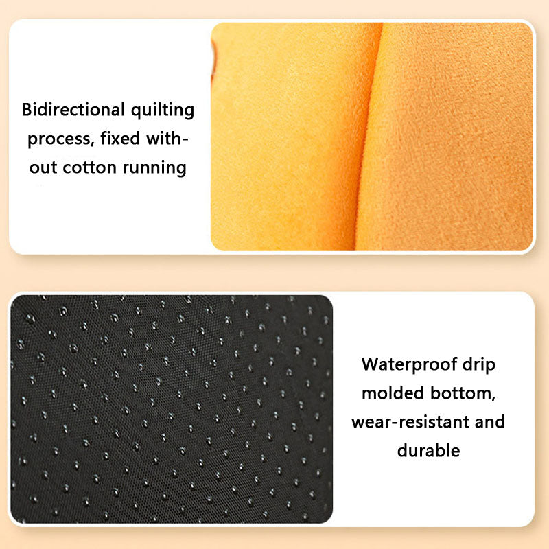 Persimmon Ruyi Style Multiple Openings Cat Bed canrusupet