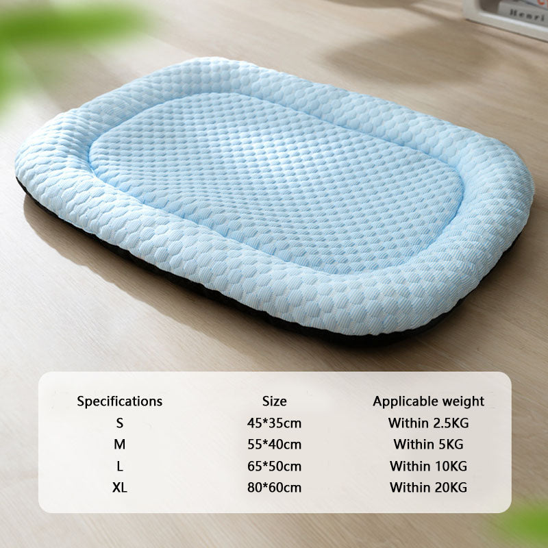 Ice Beans Cool Feeling Dog Kennel For Small Dogs Cats canrusupet