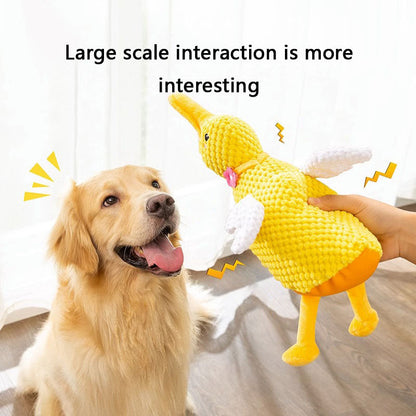 Squeaky Chew-Proof Dog Toys - Durable Plush For Training canrusupet