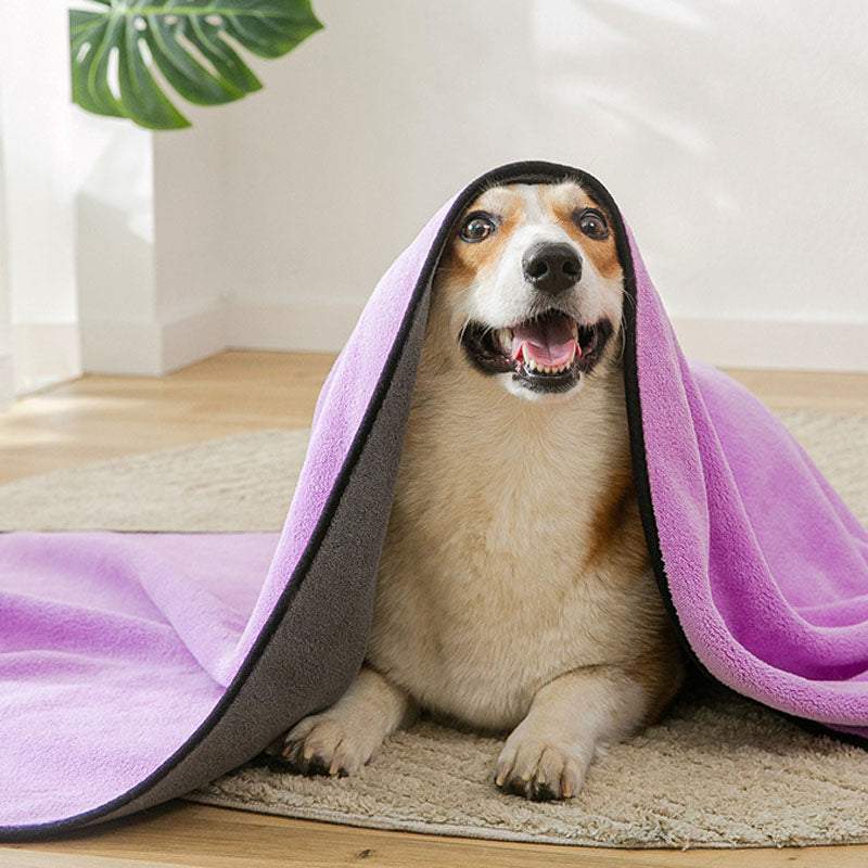 Quick Drying Dog Towel Bath Towel For Dogs Cats canrusupet