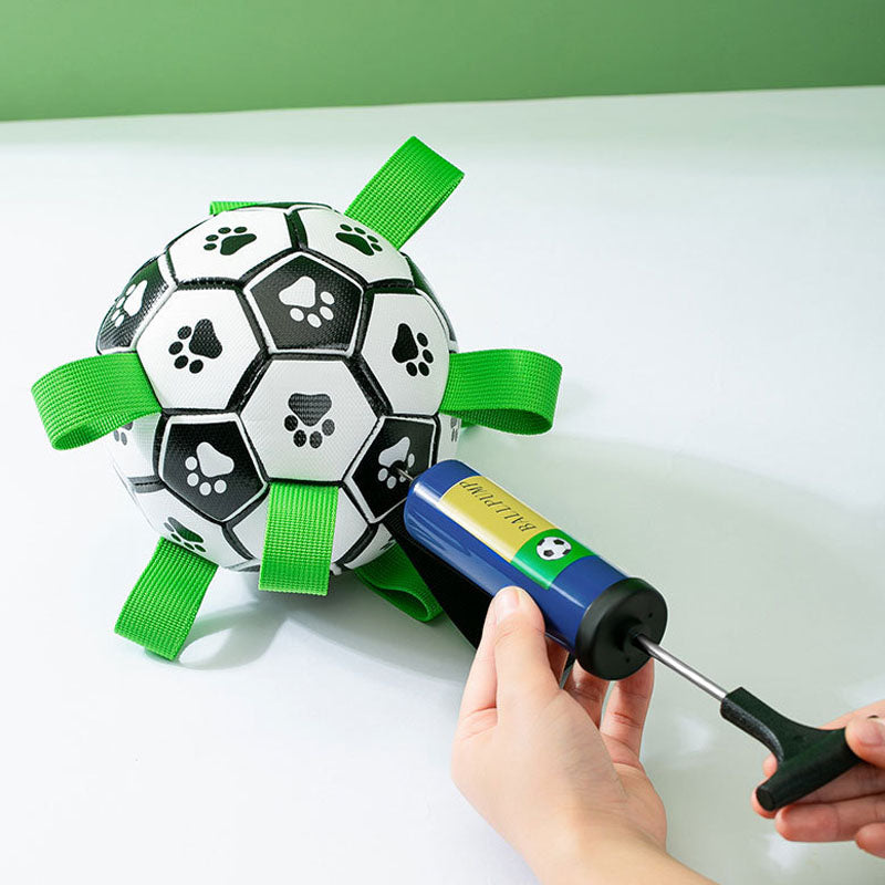 Dog Interactive Soccer Style Dog Toys canrusupet