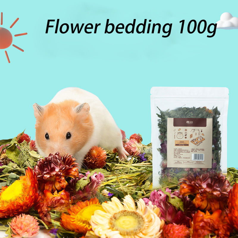 Hamster Flower Bedding Landscaping Ornament - canrusupet