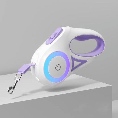 LED Retractable Dog Leash For Small/Medium Dogs