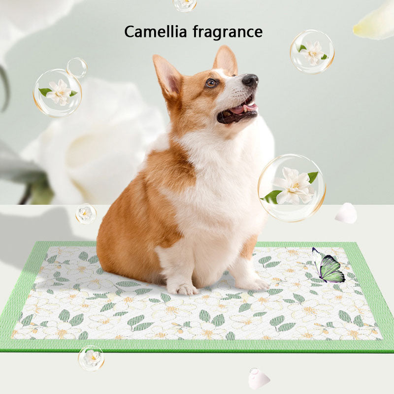 Puppy Training Pads - Scented Absorbent Disposable Pet Pads canrusupet