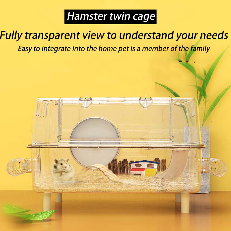 The Hamster Cage Is Completely Transparent - canrusupet