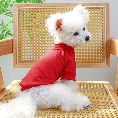 Dog Or Cat ClothesSolid color crewneck - canrusupet