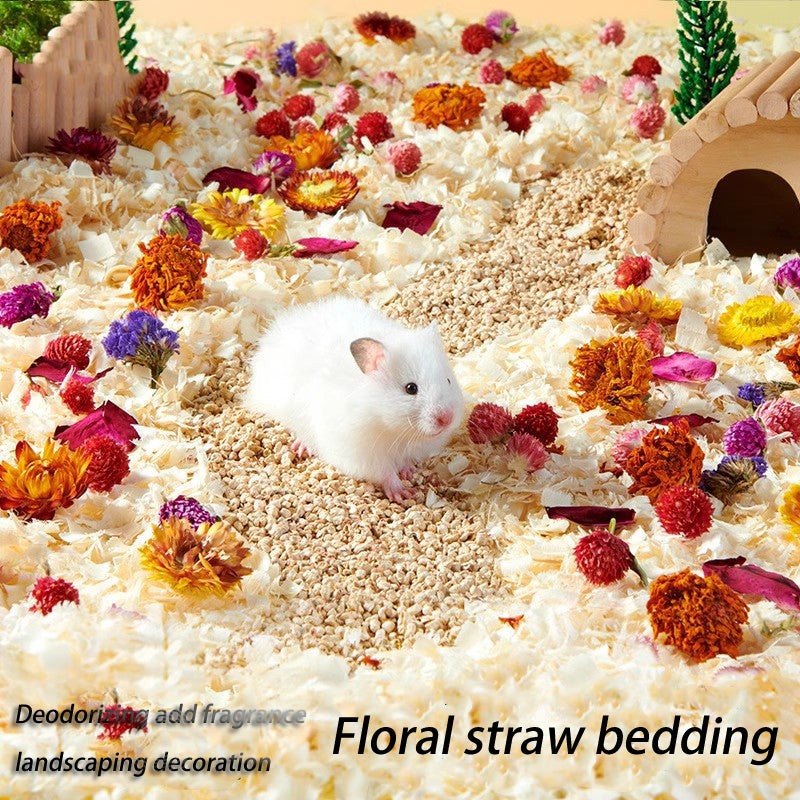 Hamster Flower Bedding Landscaping Ornament - canrusupet