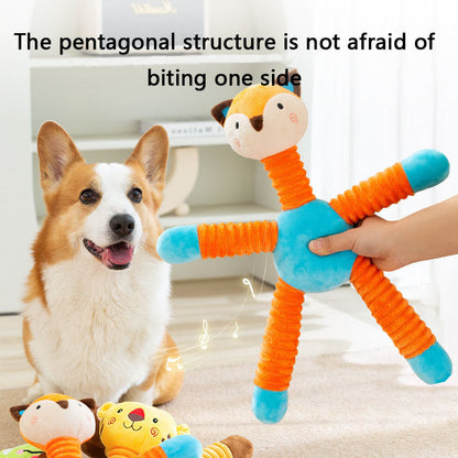 Durable Squeaky Dog Toys For Small Breeds - Chew & Teething canrusupet