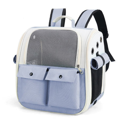 Double Shoulder Pet Self Backpack - canrusupet