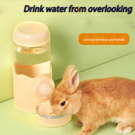 The Rabbit Water Bottle Is Silent and Automatically Feeds Water