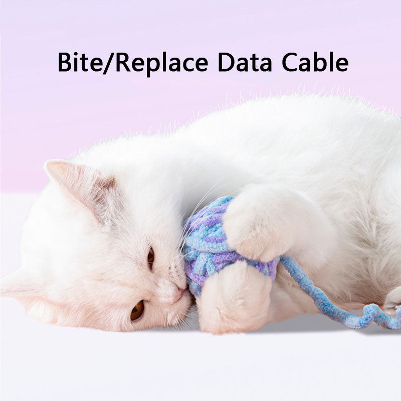 Cat Toys Plush Balls - Durable Chew, Kitten Boredom Relief canrusupet