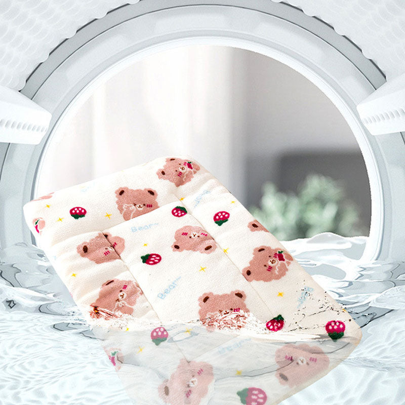 Cartoon Style Flannel Dog Blanket For Dogs Cats canrusupet