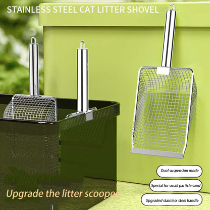 Cat Litter Shovel Stainless Steel - canrusupet