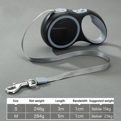 Auto Retractable Dog Leash For Small, Medium & Large Breeds canrusupet