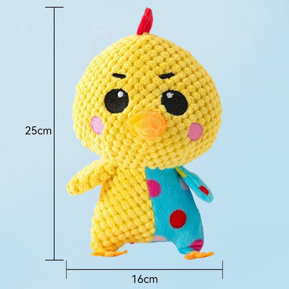 Plush Chew Dog Toys For Puppy - Teething,Training & Calming canrusupet