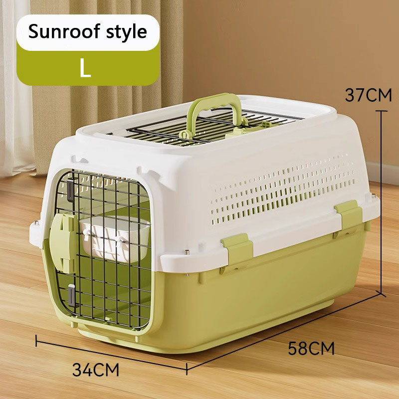 Outdoors Pet Carrier For Cats & Dogs | Portable Travel Bag canrusupet
