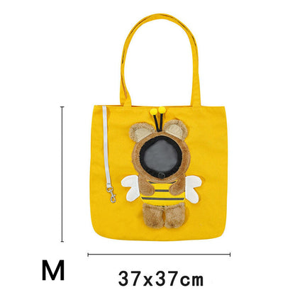 Crossbody With Pet Head Exposed Pet Carrier Bag For Dogs Cats canrusupet