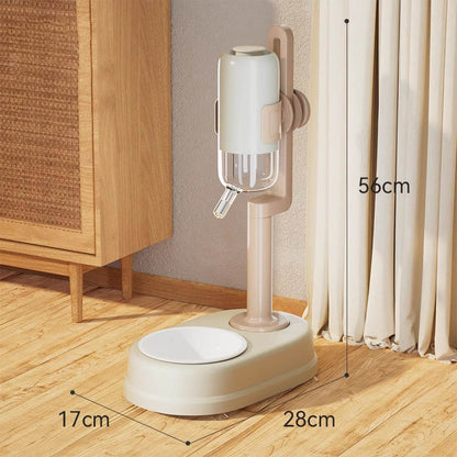 Removable Dog Bowl Water Fountain Integrated Type canrusupet
