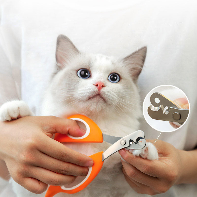 Novice Only Double Hole Nail Clippers For Cats Dogs canrusupet